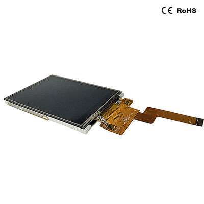 2.4 inch IPS TFT LCD module met RTP Touch. 240x320, MCU interface, industriële kwaliteit.