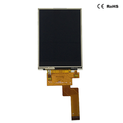 IPS QVGA TFT LCD Vertoning 240x320 met Weerstand biedende Aanraking 2,4“ Duim