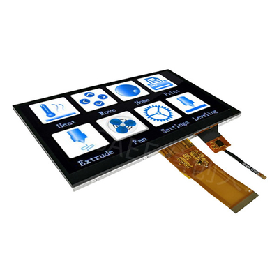 7 IPS van de het Touche screenmodule 1024x600 van duimtft lcd Volledige het Bekijken Hoek RGB Interface