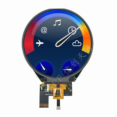 PCAP TFT Display 3,4 inch Ronde LCD 3-Lane Mipi Interface 800x800 Punten Met CTP