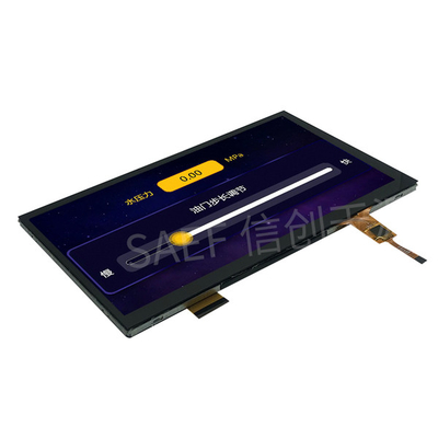 Medisch 7 inch touchscreen, PCAP touchscreen 1024X600 IPS TFT LCD RGB/mipi Interface W/ capacitieve touchscreen
