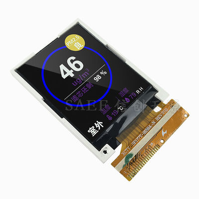 1.77 inch TFT LCD met 4-draad Resistive Touch Screen 128x160 SPI Interface ILI9163C Driver Compact Embedded Display