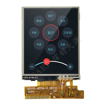 1.77" LCD Touch Screen Display 128x160 TN Panel Voor Smart Devices Voorbeeldscherm