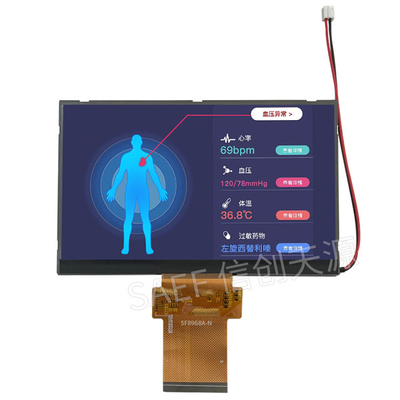 FHD-Landschapstouch screen LCD TFT 60 Speld 5,7“ Duimlvds Interface