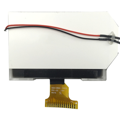 De Geelgroene Zwart-wit Grafische LCD Vertoning 128x64 Positieve 3.3V SPI van STN