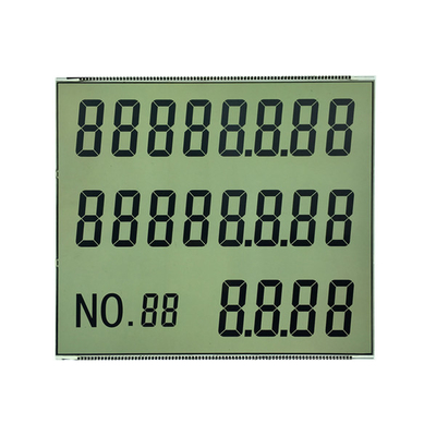 HTN Zeven Segmentlcd Vertoning met OEM van Metaalpin connector ODM