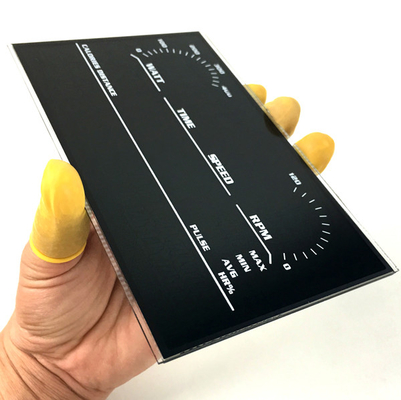 De Zwart-wit LCD Vertoning 5V van VATN voor Snelheidsmeter Front Screen