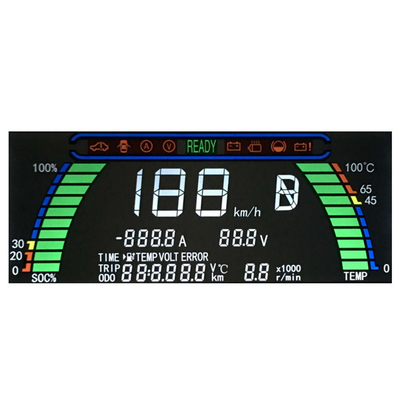 TN Negatieve Transmissive LCD Vertoning met ultra Brede Werkende Temperatuuroem ODM