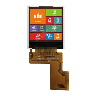 18 Pins 1,44 Inch TFT LCD Display, 128x128 LCD Display MCU 8bits Interface