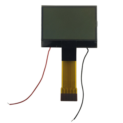 RADERTJE Grafische STN LCD Vertoning 128x64 met geelgroene kleur Als achtergrond