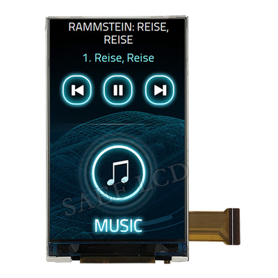 480x800 IPS 3,2“ van de de Vertoningsmodule van duimtft lcd RGB Interface 39 Speld