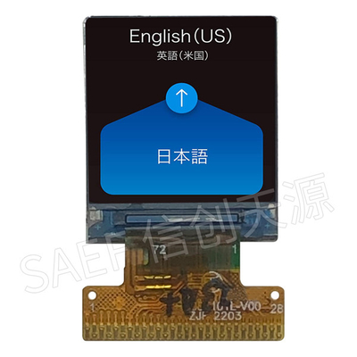 Kwaliteit 0,85 inch IPS TFT LCD, vierkant TFT LCD-scherm met MCU-interface
