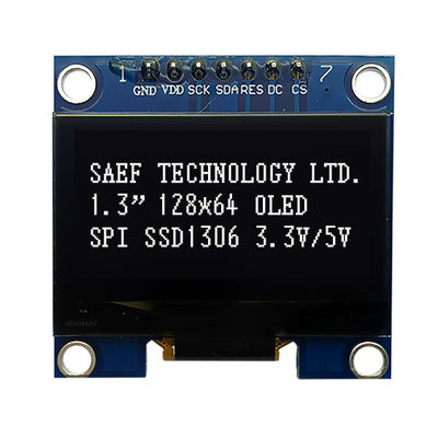 SPI-Interfaceoled Vertoning 1,3 Duim OLED I2c 7 de Bestuurder IC van Pin With SH1106