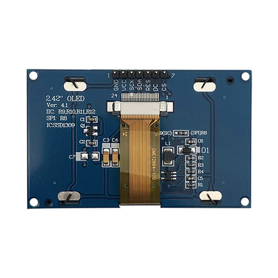 128x64 Module 2,4 van de puntenoled Vertoning“ 2,42“ ISO9001 ISO14000 Certificaat