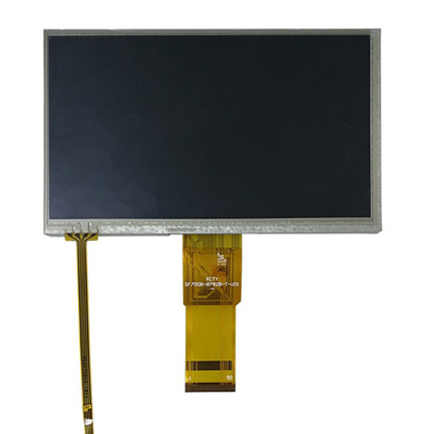 7“ het de Vertoningsscherm van 800x480 TN TFT, Comité van het 50 Spelden RGB Industriële Touche screen