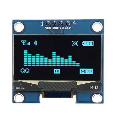 Passieve Matrijs de Spelden van het RADERTJEpcb 4 van de 1,3 Duimi2c OLED Vertoning 128x64
