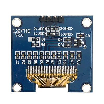 Passieve Matrijs de Spelden van het RADERTJEpcb 4 van de 1,3 Duimi2c OLED Vertoning 128x64