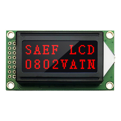 Het Karakterlcd van VATN 8x2 de punten van de Modulevertoning 5×8 met curseur alfanumerieke vertoning