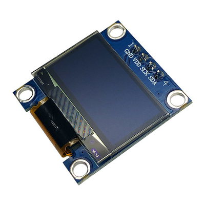 0.96 inch OLED-scherm met 4pins I2C Control PCB Board Wit/blauw/geel-blauw