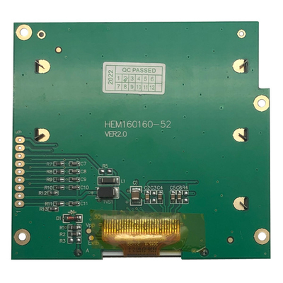 160x160 de grafische van FSTN LCD Positieve ST75161 3.3V VDD SPI Interface van de de Vertoningsmodule