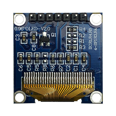 7 Pins 0,96 inch OLED Display Module SPI 3V Wit PMOLED Met SSD1306 Driver IC