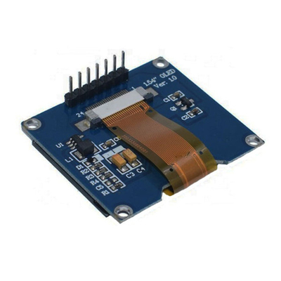 1.54 inch OLED Display Module 128x64 SPI Interface Wit / Blauw lettertype