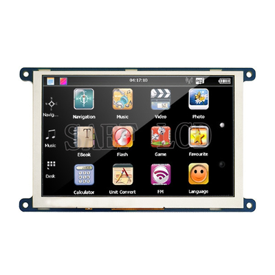 De Periodieke Interface van SPI IPS van 5 de Vertonings800x480 Punten van Duimtft lcd Automobielrang