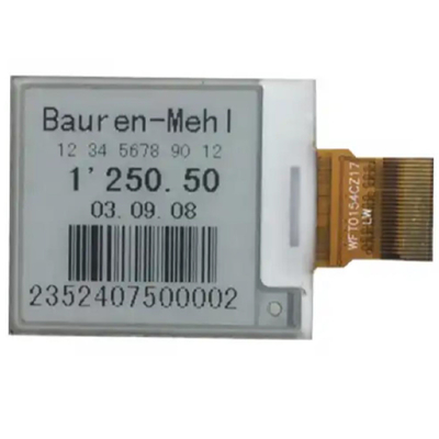 1.54 inch E-ink Display 200*200 punten resolutie, AM EPD, Ultra Low Power Consumption SPI interface