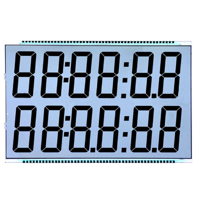 Metal Pin LCD-paneeldisplay TN HTN STN FSTN Type Segment Digitaal Display