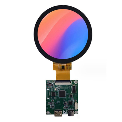 HDMI TFT LCD Display 4 inch Ronde, cirkelvormige TFT LCD 4