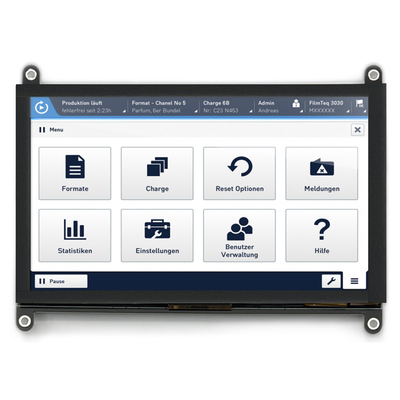 7 inch HDMI TFT LCD-scherm met capacitieve touchscreen voor Raspberry PI