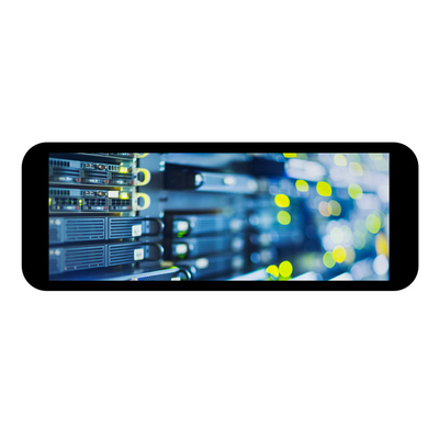 12.3 inch Bar Type Automotive Capacitive Touchscreen TFT LCD Display 1920x720 Dots LVDS Interface