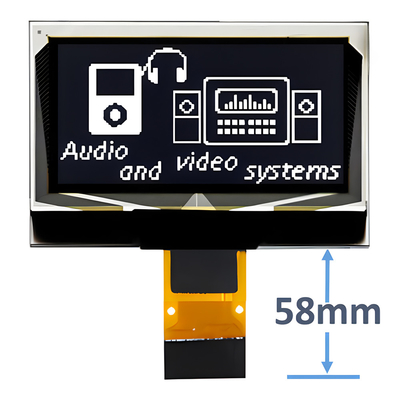 1,3 inch OLED-displaymodule 128x64 16-pins ZIF-verbinding CH1116-stuurprogramma