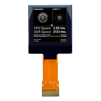20 Pin 1,12 inch OLED Display Module 128x128 40mm Lange ZIF Connector Parallel SPI I2C