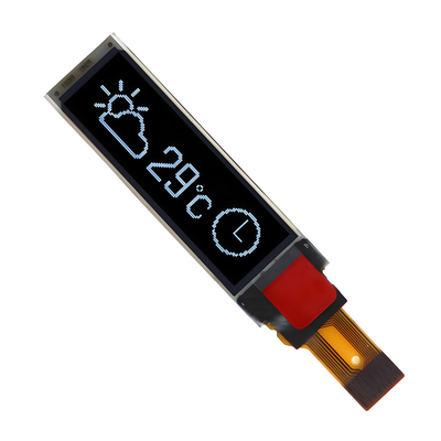 0.87 inch Slim OLED Display Module 128x32 Pixels I2C Interface Wit/blauwe tekst