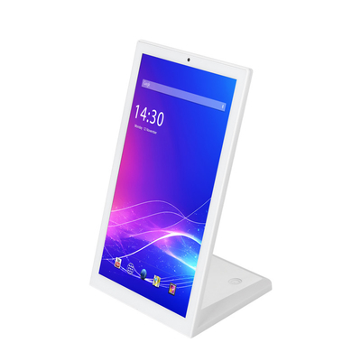 14-inch RK3566 L-vormige touchscreen tablet PC met Android 11, WiFi, POE en LED Light Bar