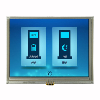 40 Pin Color RGB Vertoning van 5,6 Duimtft lcd met Weerstand biedend Aanrakingscomité