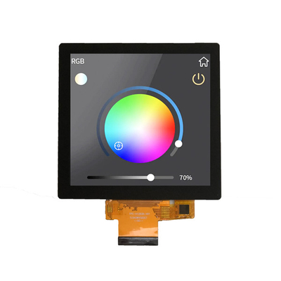 Fabrieksvoorziening 4 inch TFT LCD Display Panel 320x320 Vierkant Type MCU&SPI Interface Met CTP