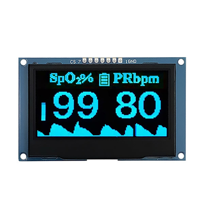 128x64 Module 2,4 van de puntenoled Vertoning“ 2,42“ ISO9001 ISO14000 Certificaat
