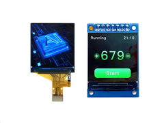 1.3 inch TFT LCD-scherm - 240x240 Res, SPI-interface voor IoT-toepassingen.